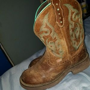 Justin girl boots